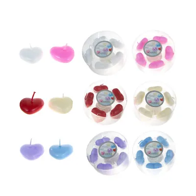 Mega Candles - Scented Floating Heart Candles - Assorted Set Of 30 • $27.99