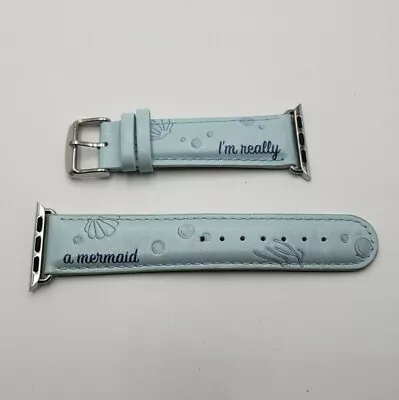 $15 • Buy Apple Watch Little Mermaid Band O'm Really A Mermaid Accutime Disney PN5052