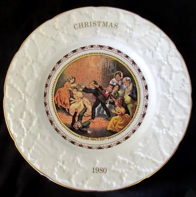 Vintage Coalport Christmas Plate 1980  Made In England • £4.49