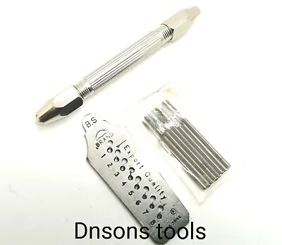 £9.99 • Buy Jewellers, Watchmakers Tap And Die Screw Plate Set Taps & 1 Plate 0.6-1.6mm.