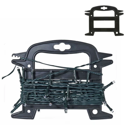 £3.49 • Buy Christmas String Light Reel Holder Cable Organiser Storage Rack Tangle Free Tidy