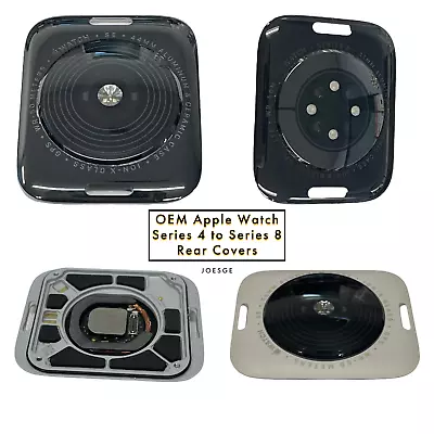 OEM Apple Watch Series 4 5 SE 6 7 8 Back Glass Cover Heart Rate HR Sensor Parts • £43.06