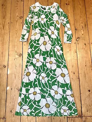 £20 • Buy Vintage 60’s Metallic Evening Dress