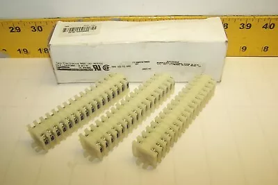 50) New Tyco 300 Vac Mini Sectional Terminal Block 2-1437392-3  Lot Of 50 • $26.99