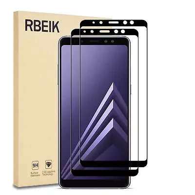 For Samsung Galaxy A8 2018 / A6 2018/ J8 9H Full Tempered Glass Screen Protector • $4.99