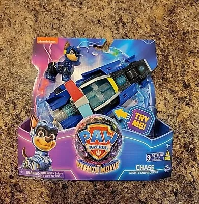 PAW Patrol: The Mighty Movie Toy Car With Lights Sounds & Chase Figure  • $9.29