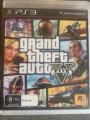 Playstation 3 Ps3 Grand Theft Auto GTA 5 • $12