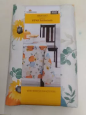 Harvest Peva Tablecloth 60x84 Rectangle Brand New • $11.95