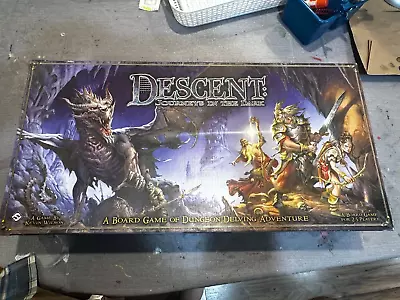 DESCENT: Journeys In The Dark Game FFG  1st Ed - GREAT CONDITION • $79