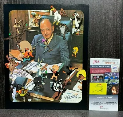 Mel Blanc Autograph JSA CERTIFIED Signed Photo LEGENDARY ACTOR / CARTOON VOICE • $381.13