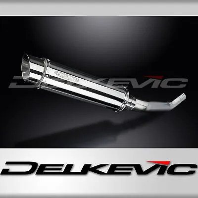 KAWASAKI ZX6R NINJA 636 2003-04 350mm ROUND STAINLESS BSAU SILENCER EXHAUST KIT • $239.95