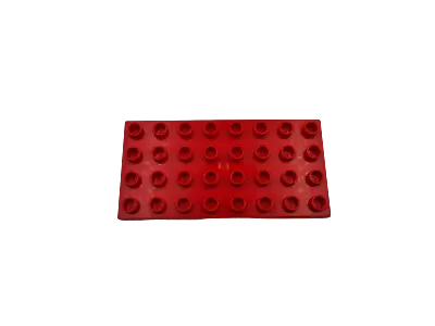 Lego® Duplo Base Plate Building Plate 4x8 8x4 RED • $2.75