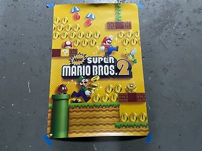 New Super Mario Bros 2 Poster 24 X 36 • $10