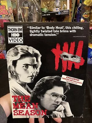 The Mean Season Video Store Counter Display Standee 1986 8 1/2x11 • $100.46