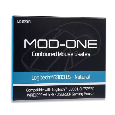 MOD-ONE Contoured Mouse Skates For Logitech G903 LS Natural • $7.99