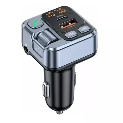 Bluetooth 5.1 Wireless Car FM Transmitter AUX Receiver MP3 Player PD USB Charger • $20.60