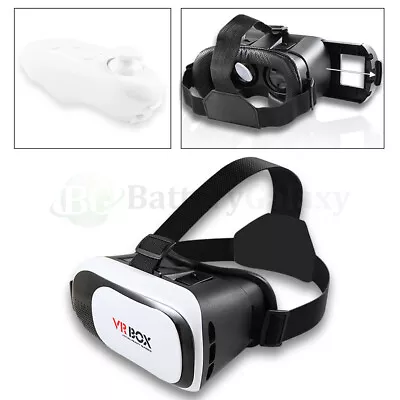 Virtual Reality VR Headset 3D Glasses With Remote For Android IOS IPhone Samsung • $9.99