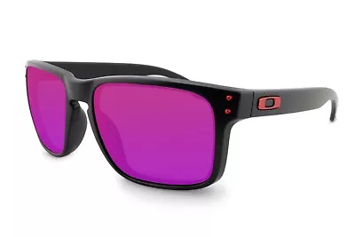 Oakley Holbrook 9102-36 Matte Black Sports Retro Men UV Protect Sunglasses • $158