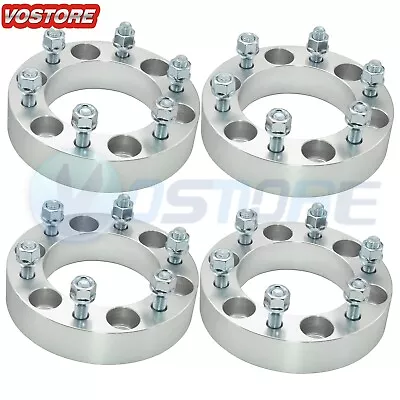 (4) 1.5  Wheel Spacers Adapters 6x5.5 Fits Chevy Silverado 1500 Suburban Trucks • $76.50