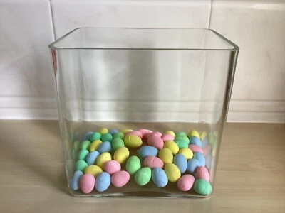 £5 • Buy Glass Cube Vase 