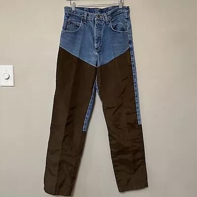 Wrangler Pro Gear Denim Brush Guard Pants Men’s 32x34 Canvas Hunting Work *Read* • $19.99