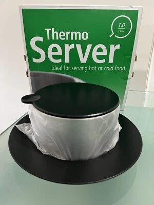 $220 • Buy Ultra Rare Thermoserver 1L Thermomix Thermo Server Mix Stainless Steel