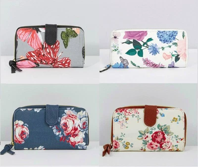 £5.49 • Buy Designer Large Purse Oilcloth/Canvas/PU  Ladies Womens Coin Purse/Wallet NEW