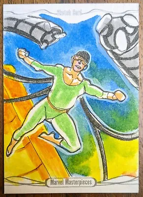 2016 Upper Deck Marvel Masterpieces Legacy Sketch Card Elton Thomasi Dr. Octopus • $31