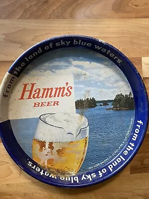 Vintage Hamms Beer Tray The Land Of Sky Blue Waters • $29.99