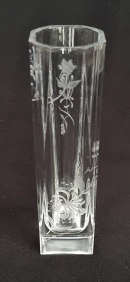 £3.50 • Buy Royal Brierley Crystal 'Honeysuckle' Vase