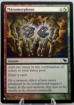 Manamorphose 211/301 Mystery Booster MTG NM • $3.99