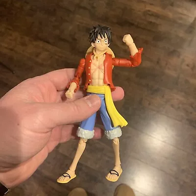 2022 Bandai Namco Anime Heroes One Piece Straw Hat Monkey D Luffy 6  Figure • $5