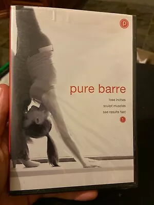 Pure Barre 1 DVD Ballet Pilates Health Fitness Exercise Training BRAND NEW  • $34.99