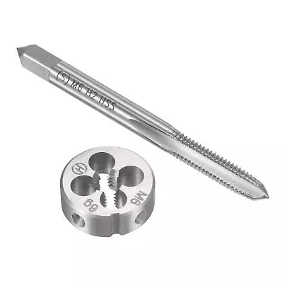 M6 X 1mm Metric Tap And Die Set HSS Machine Thread Tap With Round Die • $16.64