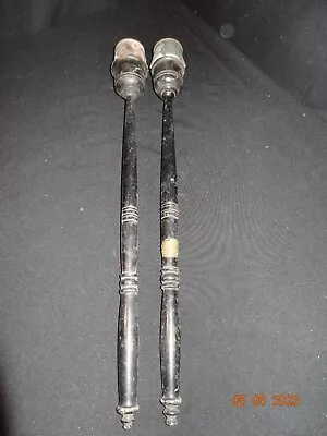 Pair Of Antique Fraternal Torches - Odd Fellows - Masonic? • $59.95