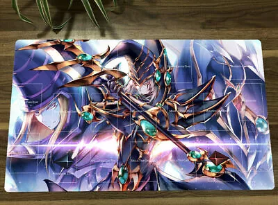 Yu-Gi-Oh! Dark Magician Trading Card Game Yugioh Playmat TCG CCG Mat & Free Bag • $42.38