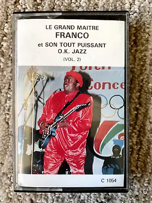 Le Grand Maitre FRANCO Et Son Tout Puissant O.K. Jazz Vol. 2 Cassette - C 1054 • $4.99