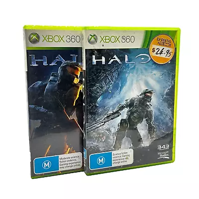 XBOX 360 Halo 3 And Halo 4 Good Condition • $19.99