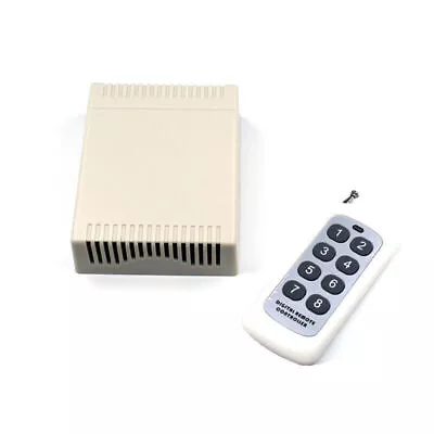 315MHz Wireless Remote Control DC 12V 8CH Relay Receiver Module Radio Switch • £18.99