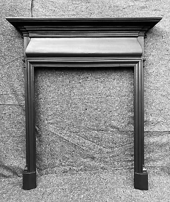 Large Antique Victorian / Edwardian Cast Iron Fireplace / Fire Stove Surround • £670