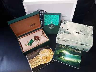 Vintage Rolex Watch Box Genuine Submariner Or Sea Dweller Early 90s • $428.96