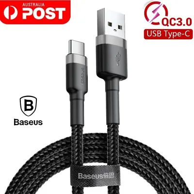 $13.99 • Buy Baseus USB Type C Fast Charger Charging Cable For OnePlus 5T 6 6T 7 8 Pro Nord