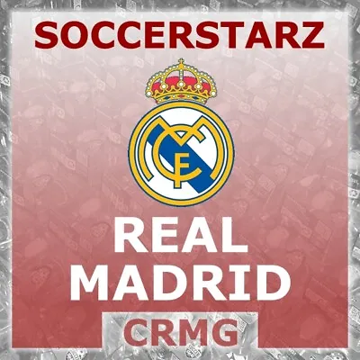 CRMG SoccerStarz REAL MADRID (like MicroStars) • £1