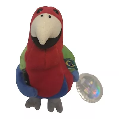 Coca Cola International Bean Bag Plush Barrot The Parrot Brazil • £6.99