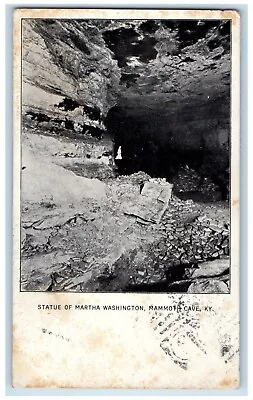 1906 Statue Of Martha Washington Mammoth Cave Kentucky KY Antique Postcard • $9.98