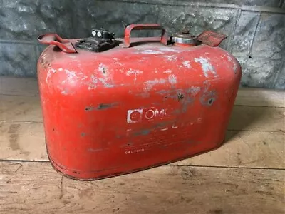 6 Gallon OMC Gasoline Gas Fuel Tank Vintage Outboard Boat Motor Gas Can A14 • $124
