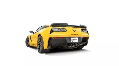 Akrapovic 2015-2019 Chevrolet Corvette Z06 C7 Titanium Slip-on Exhaust System • $6008.03