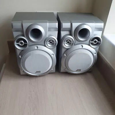 £29.95 • Buy JVC SP-MXK1R Wired 40-Watts Power Handling Capacity Hi-Fi Speaker System Pair