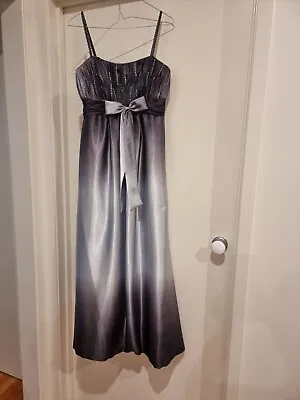 $18 • Buy Big Bow Formal Dress Grey Colour