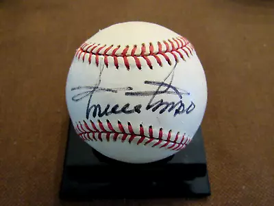 Minnie Minoso Chicago White Sox Hof Signed Auto Vintage Oal Game Baseball Jsa • $149.99